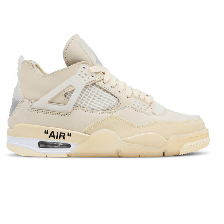 NIKE AIR JORDAN 4 RETRO OFF WHITE SAIL REP 1:1