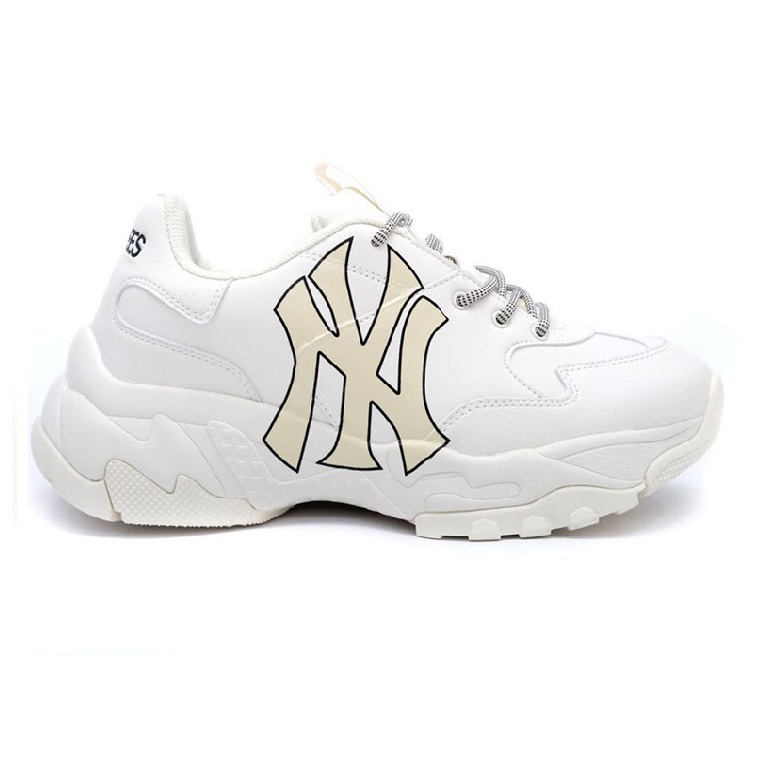 M.L.B BIG BALL CHUNKY NY TRẮNG CHỮ VÀNG REP 1:1