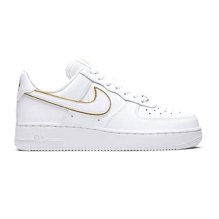 Nike Air Force 1 Trắng Viền Gold REP 1:1