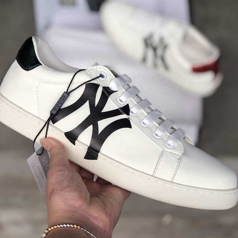 GUCCI ACE LEATHER LOGO NY REP 1:1