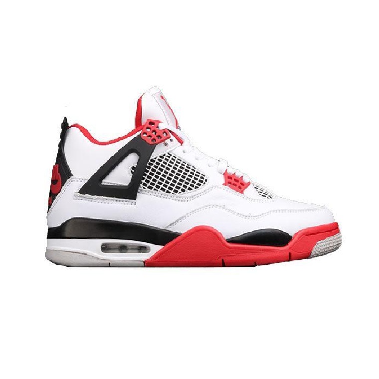 NIKE AIR JORDAN 4 RETRO FIRE RED TRẮNG ĐỎ REP 1:1