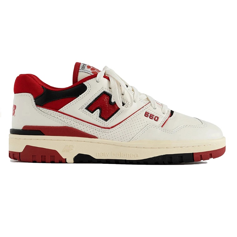 NEW BALANCE 550 LEON DORE 550 WHITE RED REP 1:1
