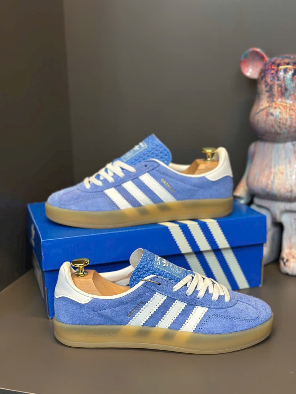 Adidas Gazelle Xanh Dương SC