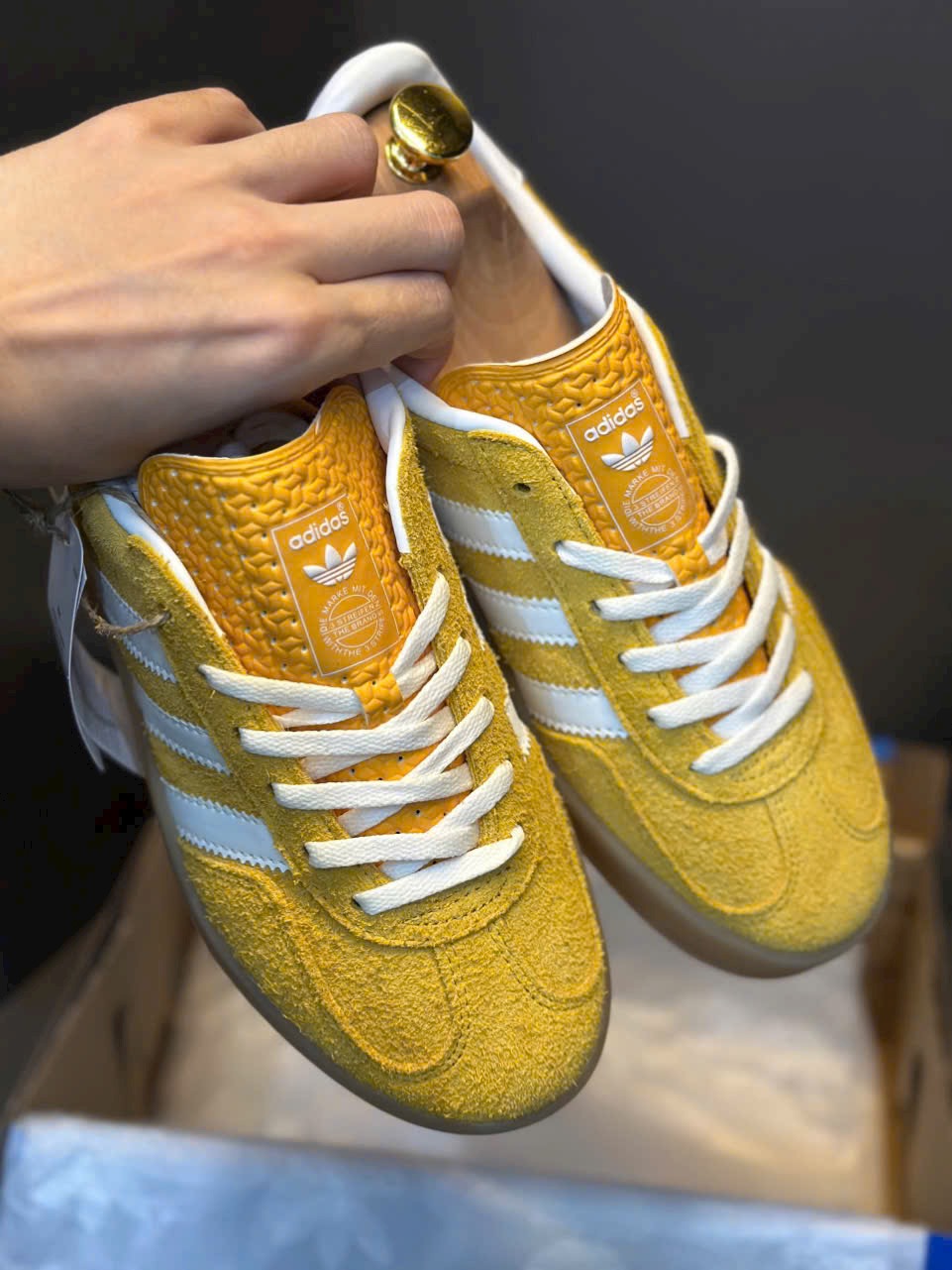 Adidas Gazelle Vàng Siêu cấp